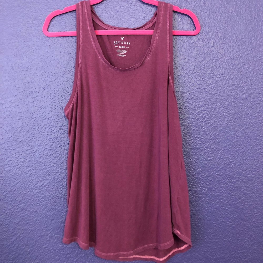 || AEO Soft & Sexy Purple Tank ||